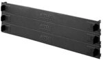 Rittal Blindpanel 3HE RAL 9005 3 St&uuml;ck