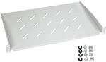 HMF 65499 Fachboden f&uuml;r Serverschrank | 19 Zoll | 1 HE | 300 mm Einbautiefe 