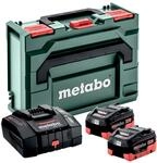 metabo Basis-Set, 2X LiHD 18 V 10 Ah Akku & ASC 290 Schnellladeger&auml;t