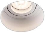 Faro Barcelona 40110 - HYDE R Einbaulicht wei&szlig; rund schwenkbar ohne Rahmen