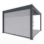 Weide Pavillon Sonnenrollo Ausziehbare Senkrechtmarkise au&szlig;en f&uuml;r Pergola