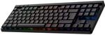 Logitech G G515 LIGHTSPEED TKL kabellose flache Gaming-Tastatur (Schwarz) | LIGHTSYNC