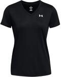 Under Armour Damen Tech SSV- Solid, Trainings-T-Shirt f&uuml;r Damen, kurz&auml;rmeliges