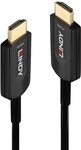 LINDY 38381 Fibre-Optic-Hybrid-Kabel, Ultra High Speed HDMI 8K60, 15m