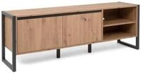 TV-St&auml;nder Eiche anthrazit cm 160 x 55 x 40 h