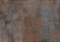 Rasch Tapete 364231 - Fototapete auf Vlies mit Metalloptik in Braun, Rostoptik -