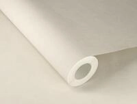 Rasch Tapete 330014 - Einfarbige Vliestapete in Creme mit Leinenoptik,