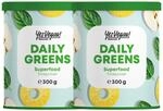 Daily Greens Superfood Pulver (2 x 300 g) mit Vitaminen, Mineralstoffen, veganem