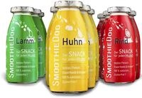 Hunde Smoothie SmoothieDog 12er Mix - je 4X: Huhn, Rind, Lamm - Fl&uuml;ssiges