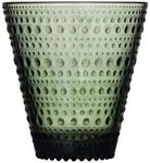 Iittala Kastehelmi Trinkgl&auml;ser 2er Set Sp&uuml;lmaschinenfest in der Farbe Pinie Gr&uuml;n,
