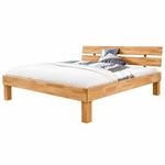 M&ouml;bel-Store24 Futonbett Schlafzimmer Bett Kernbuche massiv Holz ge&ouml;lt Judith 120 x