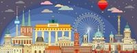 Ravensburger Puzzle Nachts in Berlin - 1000 Teile Puzzle f&uuml;r Erwachsene