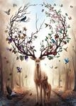 Ravensburger Puzzle Magischer Hirsch - 1000 Teile Puzzle f&uuml;r Erwachsene | 1000 Teile