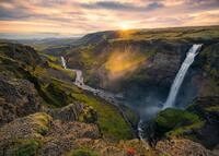Ravensburger Puzzle Haifoss auf Island - 1000 Teile Puzzle f&uuml;r Erwachsene
