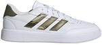 Adidas Herren COURTBLOCK Shoes, Cloud White/Olive strata/Shadow Olive, 40 2/3 EU