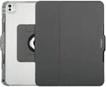 Targus VersaVu Clear Case f&uuml;r iPad Pro 13 Zoll (M4) | 360&deg; drehbarer St&auml;nder,