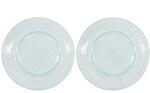House Doctor - 2 St&uuml;ck Rain Dinner Plates &ndash; Blau (262680001)