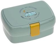 L&Auml;SSIG Kinder Lunchbox Brotdose mit herausnehmbarer Unterteilung, BPA-frei/Adventure