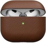 KeyBudz Artisan Leder Schutzh&uuml;lle f&uuml;r Apple AirPods 3 Case, Etui, Ledertasche