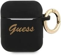 iPhone Airpods Guess Vintage Original Silikon Preto
