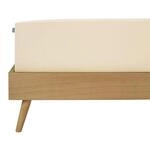 SCHIESSER Spannbettlaken 100x200 cm | 97% Baumwolle 3% Elasthan | Creme |...