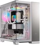 CORSAIR 6500X Mid-Tower ATX-Doppelkammer-PC-Geh&auml;use &ndash; Geh&auml;rtetes Panoramaglas -