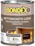 Bondex Wetterschutz Lasur Rio-Palisander 0,75 L f&uuml;r 9 m&sup2; | Tropf- und Spritzgehemmt