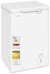 Exquisit GT5100-010E Gefriertruhe - 95 l Gefrierschrank Weiss | Kompakte 4...