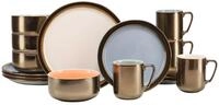 CreaTable, 22974, Serie RUSTIKAL - Collection, 16-teiliges Geschirrset f&uuml;r 4