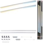Paulmann 98621 LED Unterschrankleuchte Inline Erg&auml;nzungsset 2x6W 550x26mm 2x500lm