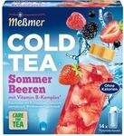 Me&szlig;mer Cold Tea Sommer Beeren &ndash; Kaltaufguss mit 14 Pyramidenbeuteln | Erfrischend