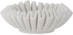 Bloomingville Harmonia Schale aus wei&szlig;em Marmor, 17,5 x 6 cm &ndash; Elegantes...
