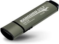 Kanguru SS3 USB-Stick (USB 3.0, mit Verschl&uuml;sselung gesch&uuml;tzt), Braun braun 32 gb