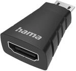 Hama Mini HDMI auf HDMI Adapter, 4K Ultra HD 60 Hz HDR (Mini-HDMI-Adapter zum