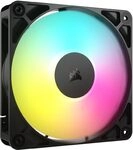 CORSAIR RS120 ARGB 120mm PWM-Lüfter – Daisy-Chain-Verbindung – Geräuscharm – CORSAIR RS120 ARGB 120mm PWM-Lüfter – Daisy-Chain-Verbindung – Geräuscharm –