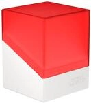 Ultimate Guard Boulder Deck Case 100+ SYNERGY Rot/Wei&szlig;