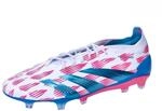 adidas Herren Fussballschuhe Predator Elite FG FTWR White/Solar Blue/Solar Pink 42