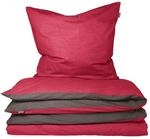 Schiesser Bettw&auml;scheset Doubleface | Renforc&eacute; | 2-teilig | Zweifarbig |...
