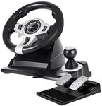 Tracer Roadster 4 in 1 Lenkrad f&uuml;r PC/PS3/PS4/Xone 2-Pedalset Ganghebel