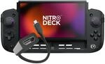 CRKD Nitro Deck+ with HDMI Adapter - Handheld Pro Controller for Nintendo Switch &