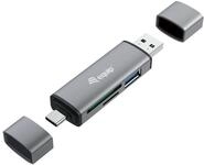 Equip Kartenleser USB 3.0 HUB OTG SB-C & USB-A SD/MicroSD