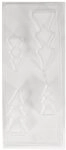 Rayher Gie&szlig;form: Tannenb&auml;ume- 4 B&auml;ume 8-16cm, Tiefe 3cm, aus PET