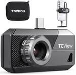 TOPDON TS001 W&auml;rmebildkamera Android, 9mm einstellbares Objektiv,
