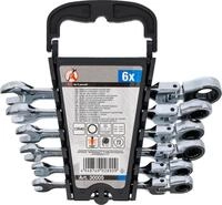 BGS Diy 30005 | Ratschenring-Maulschl&uuml;ssel-Satz | Zollma&szlig;e | SW 1/4"-9/16"