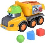 Dickie Toys ABC - Sortierfahrzeug Harry Hauler (30 cm) ab 1 Jahr - gro&szlig;er Volvo LKW