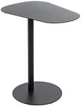 HAKU Beistelltisch schwarz Metall Couchtisch klein - Ma&szlig;e: B 53 x H 60 x T 38 cm