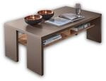 Stella Trading FUN PLUS 2 Couchtisch in Basalt mit Eiche-Dekor Boden - hochwertiger &