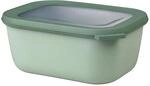 Mepal Multi Bowl Cirqula Rectangular - Mikrowellen Geschir - Geeignet als Luftdichte