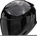 EXO-GT SP Air Solid Motorrad Helm, Glanz Schwarz