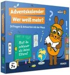 FRANZIS 67216 - Die Maus Adventskalender Wer wei&szlig; mehr?: 24 Fragen & Antworten mit